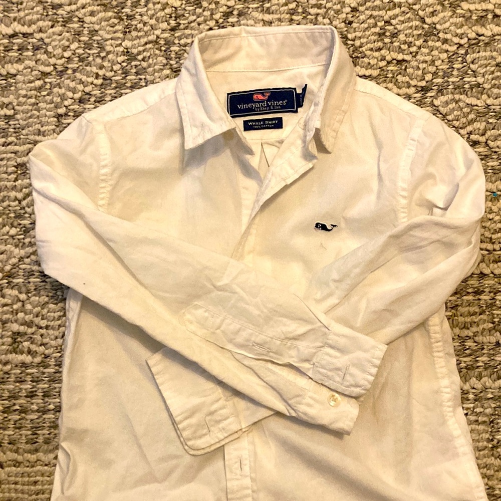 Vineyard Vines white dress shirt